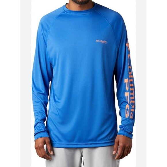 Columbia Men sz L PFG Terminal Tackle Long Sleeve Shirt - Picture 1 of 12